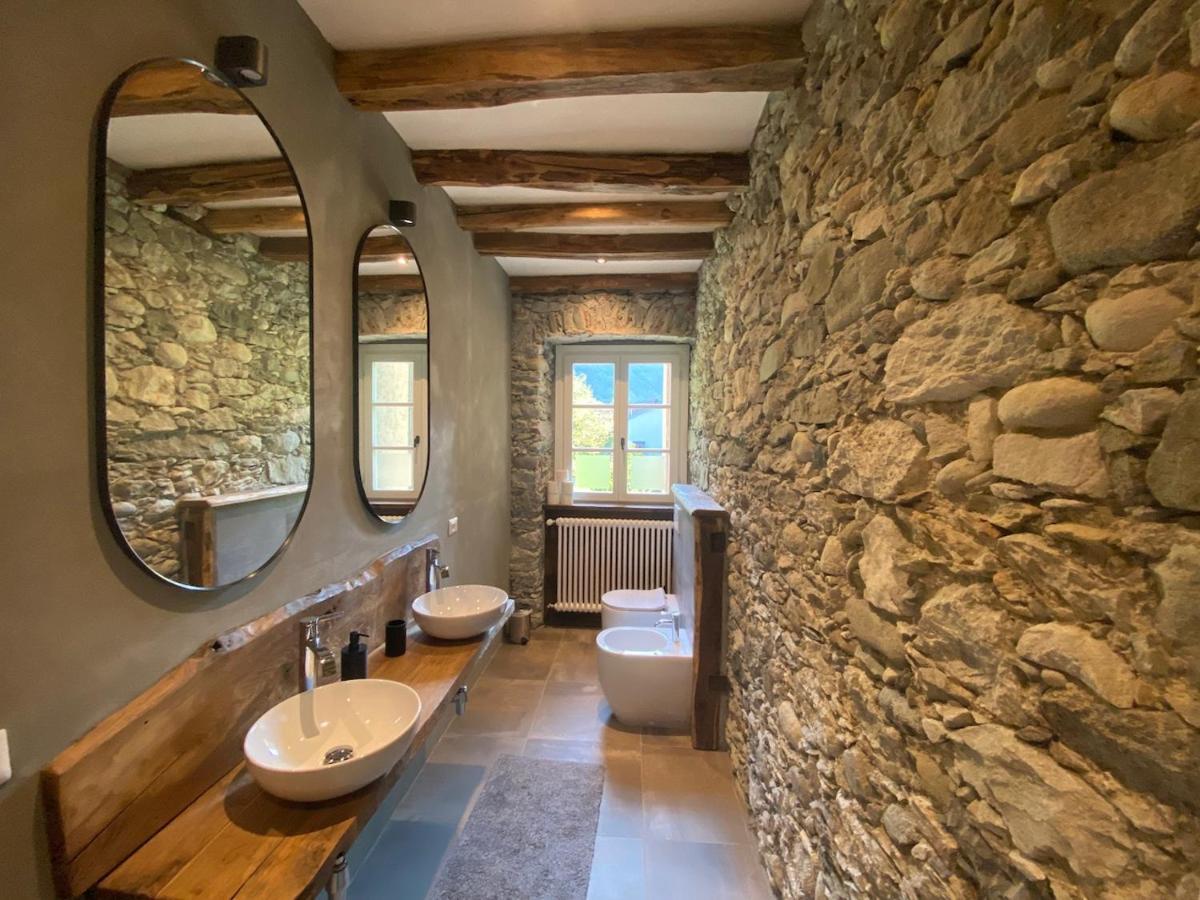 Mountain Cabin Valsesia Appartement Stella 瓦拉洛 外观 照片